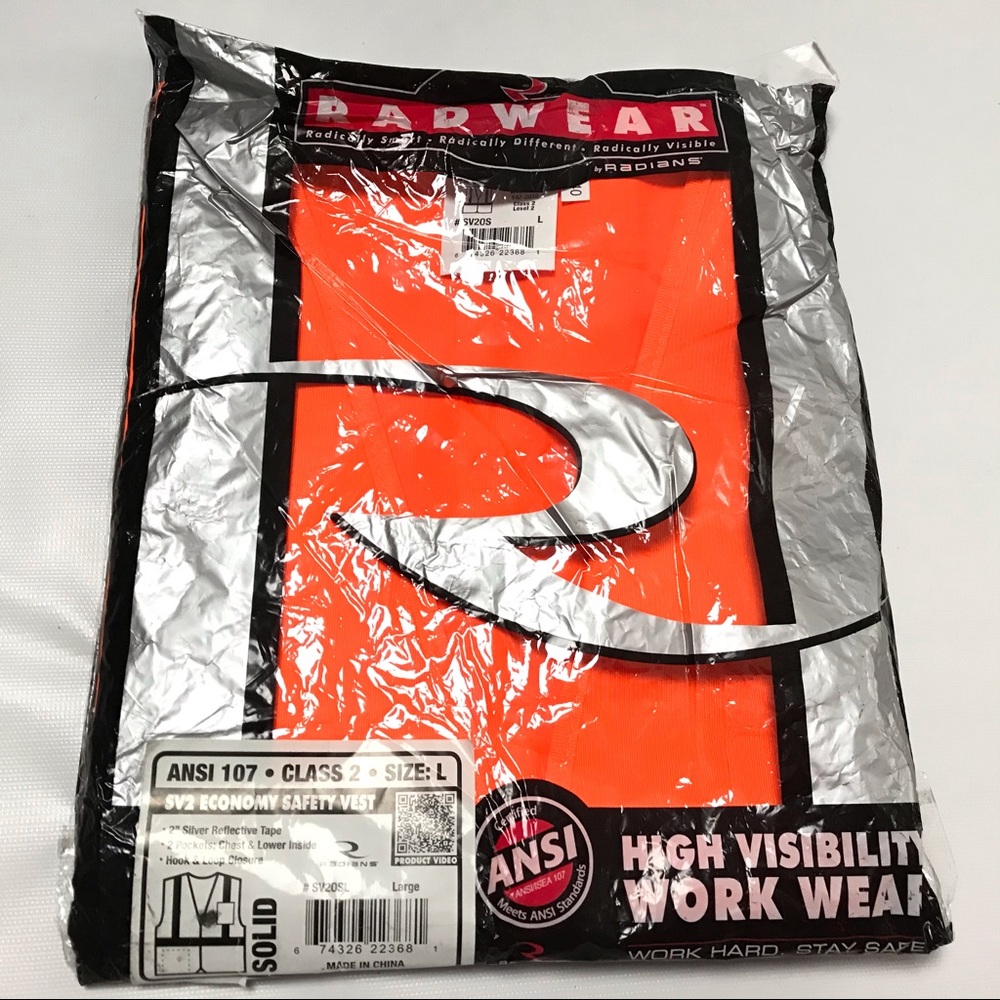 Radians Economy Class 2 High Visibility Vest L